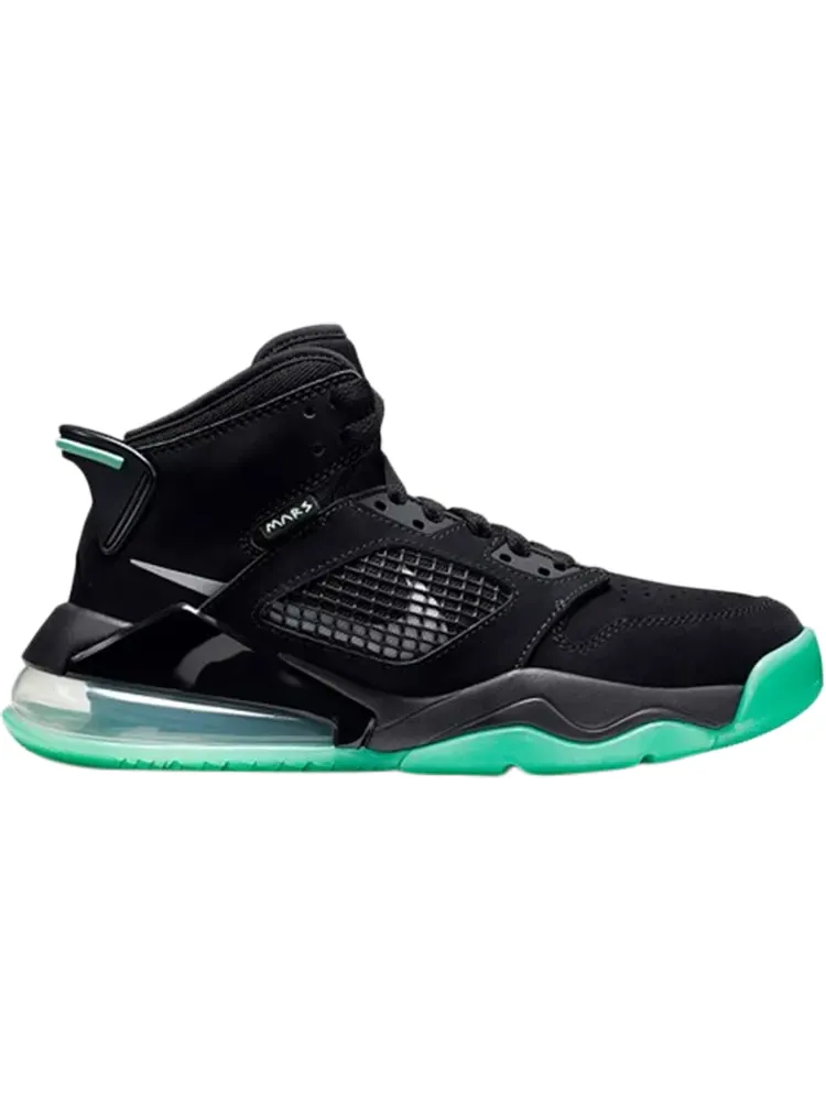 Кроссовки Jordan Mars 270 GS Green Glow — изображение 1 из 1, черный