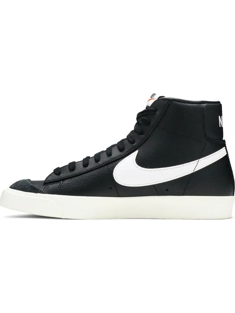 Кроссовки Nike Blazer Mid '77 Vintage 'Black Sail' — изображение 3 из 8, черный
