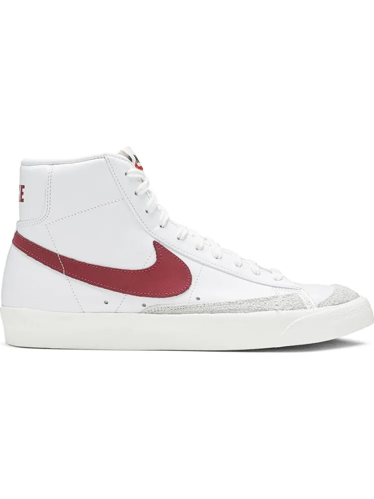 Кроссовки Nike Blazer Mid '77 'Brick Red' — изображение 1 из 8, белый