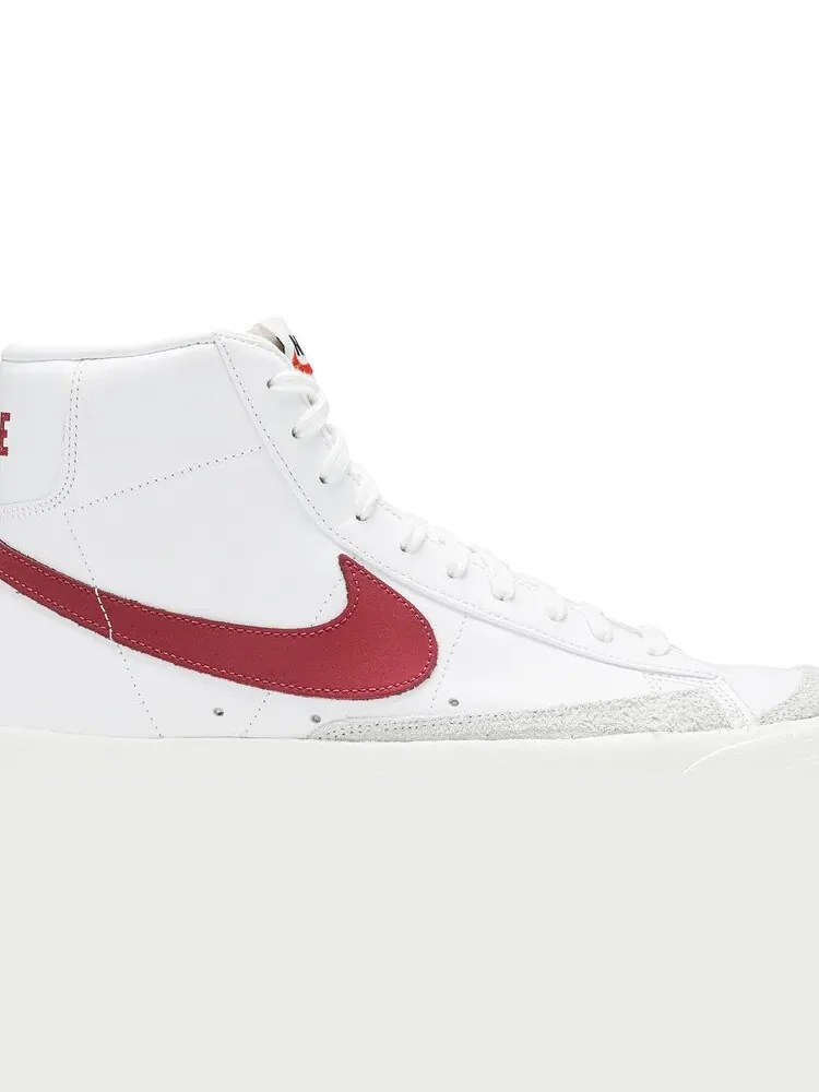 Кроссовки Nike Blazer Mid '77 'Brick Red' — изображение 2 из 8, белый