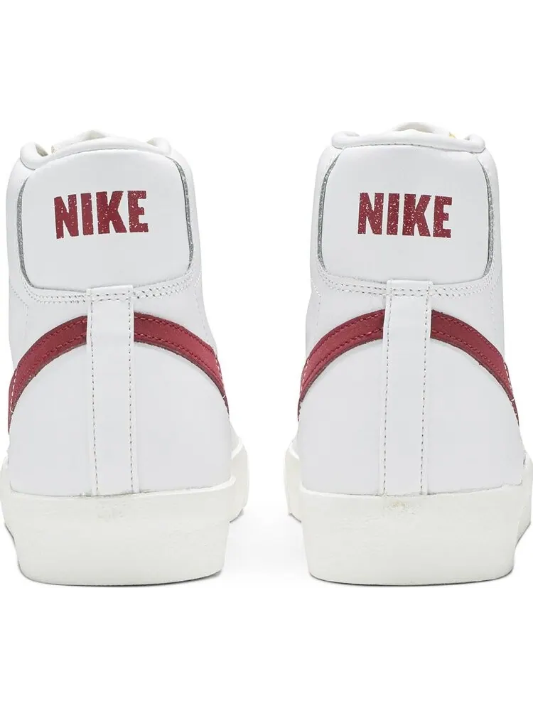 Кроссовки Nike Blazer Mid '77 'Brick Red' — изображение 6 из 8, белый
