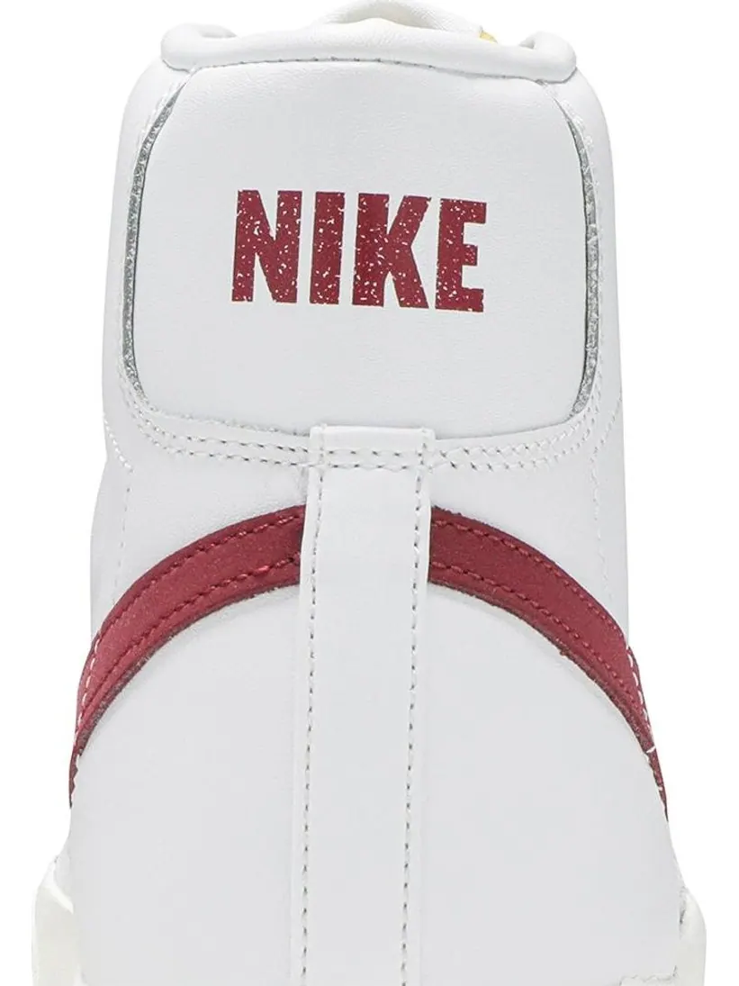 Кроссовки Nike Blazer Mid '77 'Brick Red' — изображение 7 из 8, белый