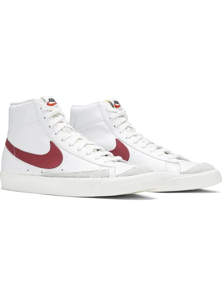 Кроссовки Nike Blazer Mid '77 'Brick Red' — изображение 8 из 8, белый