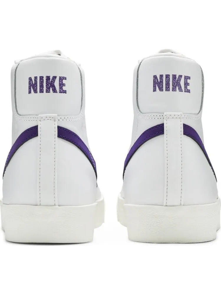 Кроссовки Nike Blazer Mid 77 Vintage 'Voltage Purple' — изображение 6 из 8, белый