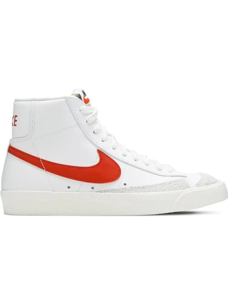 Кроссовки Nike Blazer Mid '77 Vintage 'White Mantra Orange' — изображение 1 из 8, белый