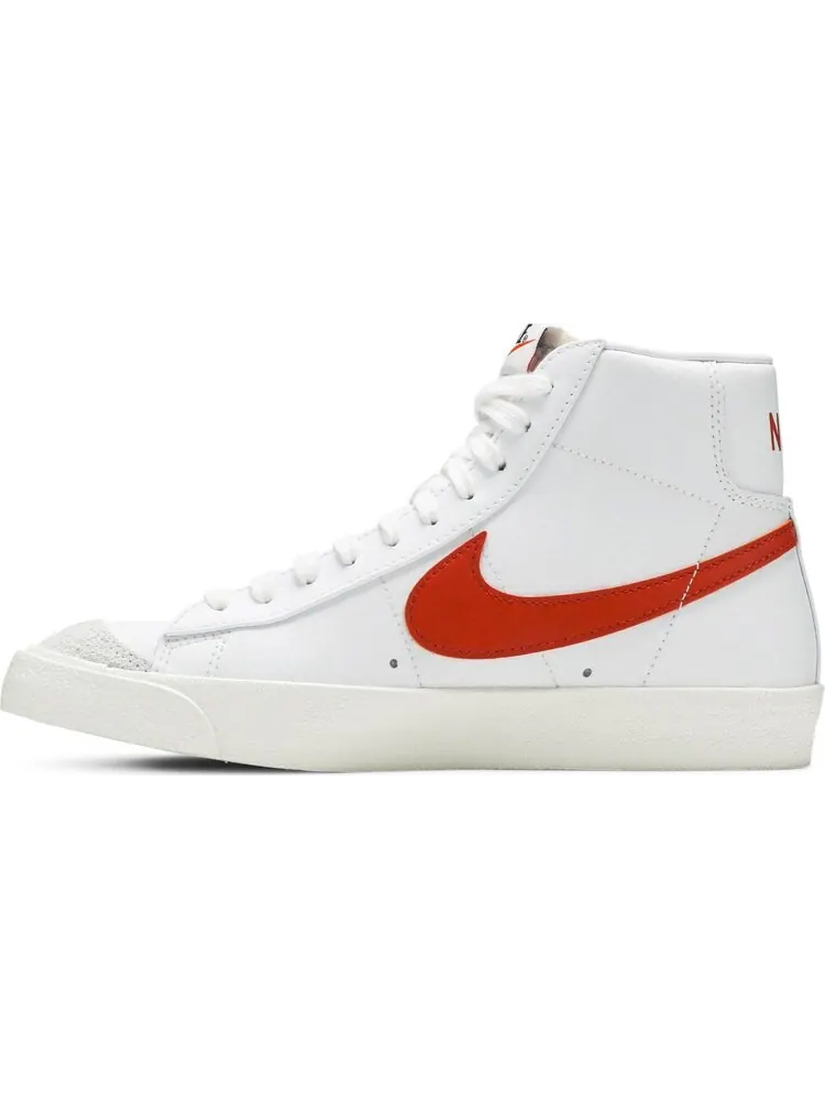 Кроссовки Nike Blazer Mid '77 Vintage 'White Mantra Orange' — изображение 3 из 8, белый