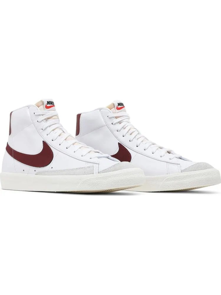 Кроссовки Nike Blazer Mid '77 Vintage 'White Team Red' — изображение 8 из 8, белый