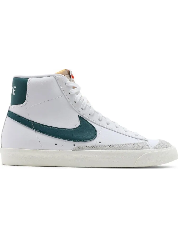 Кроссовки Nike Blazer Mid '77 Vintage 'White Dark Teal Green' — изображение 1 из 8, белый