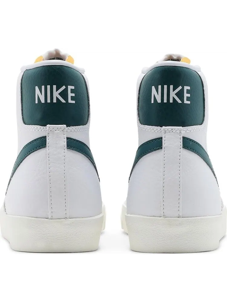 Кроссовки Nike Blazer Mid '77 Vintage 'White Dark Teal Green' — изображение 6 из 8, белый