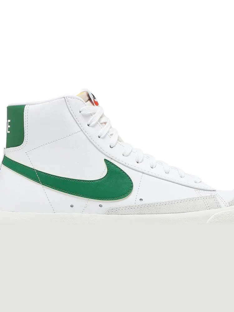 Кроссовки Nike Blazer Mid '77 Vintage 'White Pine Green' — изображение 2 из 8, белый