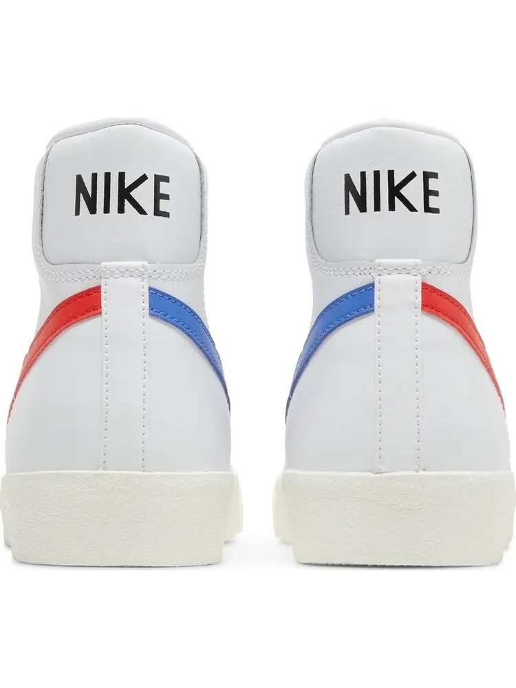 Кроссовки Nike Blazer Mid '77 Vintage 'White Blue Red' — изображение 6 из 8, белый