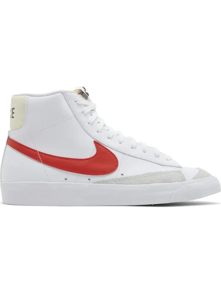 Кроссовки Blazer Mid '77 Vintage 'White Picante Red' — изображение 1 из 4, белый