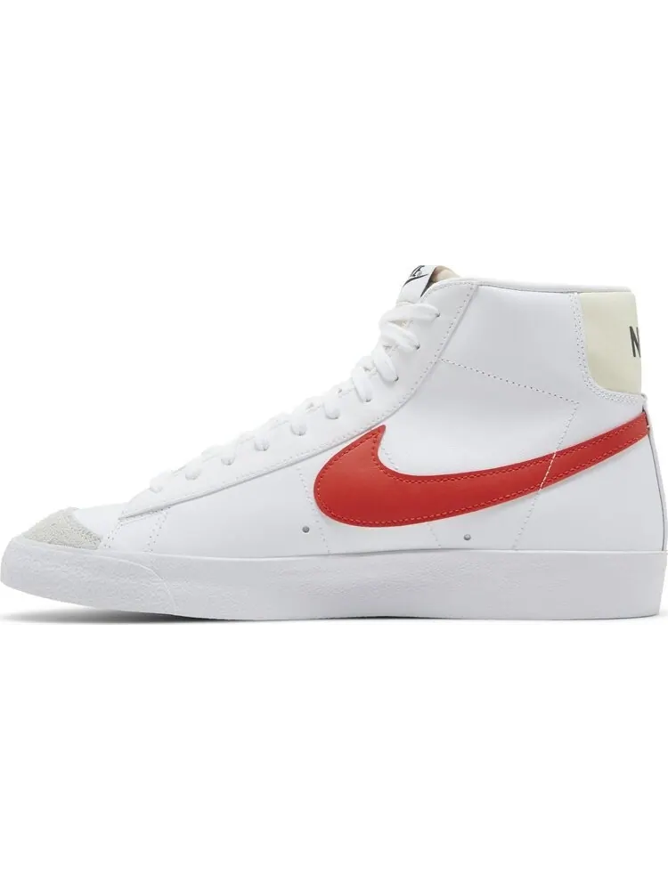 Кроссовки Blazer Mid '77 Vintage 'White Picante Red' — изображение 3 из 4, белый