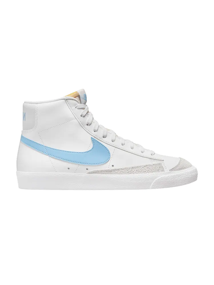 Кроссовки Nike Blazer Mid '77 Vintage 'Summit White Aquarius Blue' — изображение 1 из 1, белый/синий