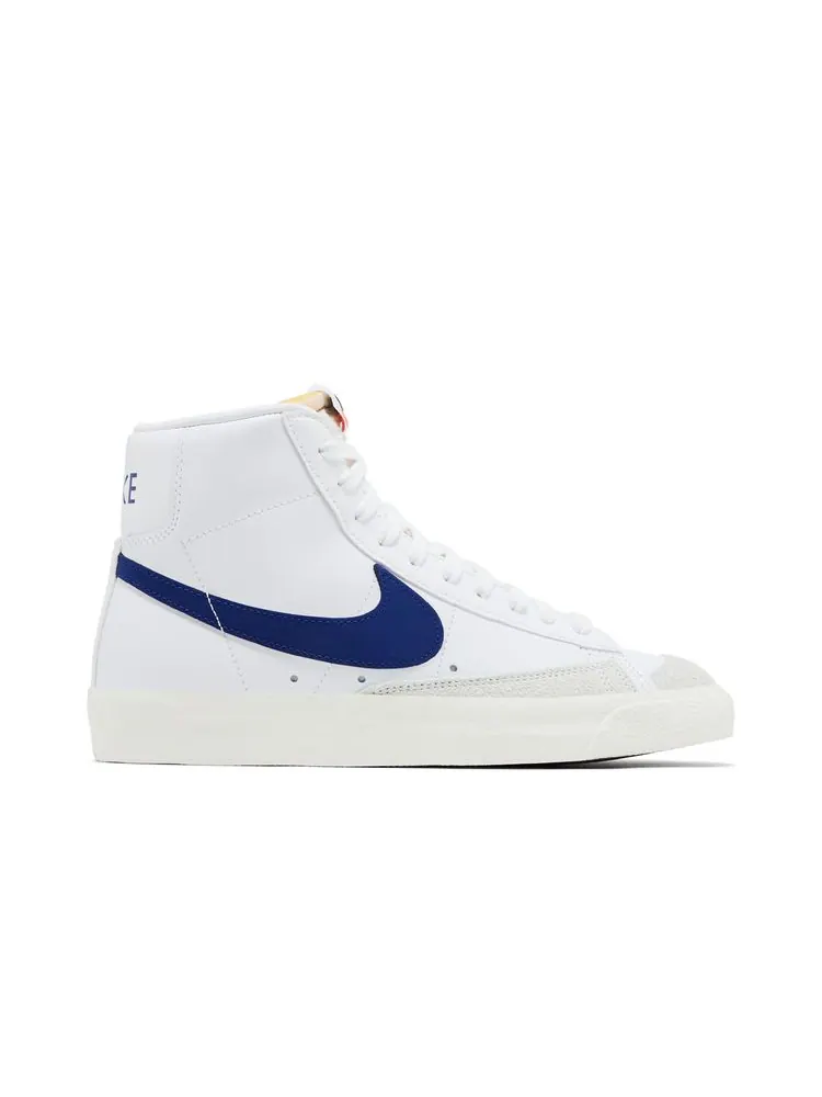 Кроссовки Blazer Mid '77 Vintage 'White Deep Royal Blue' — изображение 1 из 8, глубокий синий