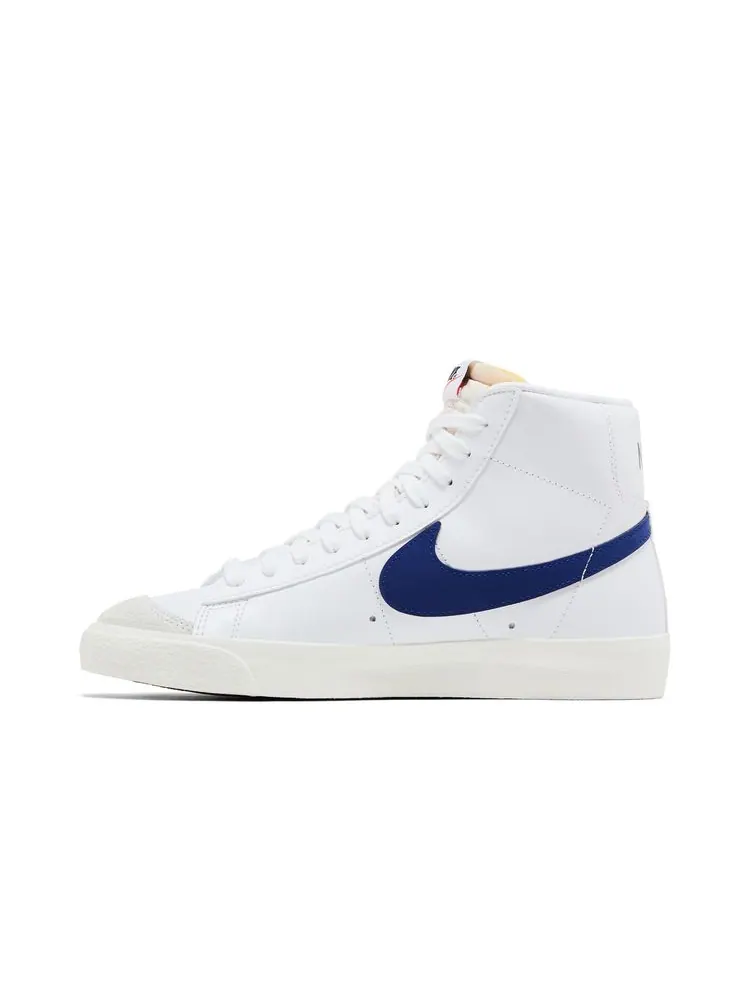 Кроссовки Blazer Mid '77 Vintage 'White Deep Royal Blue' — изображение 3 из 8, глубокий синий