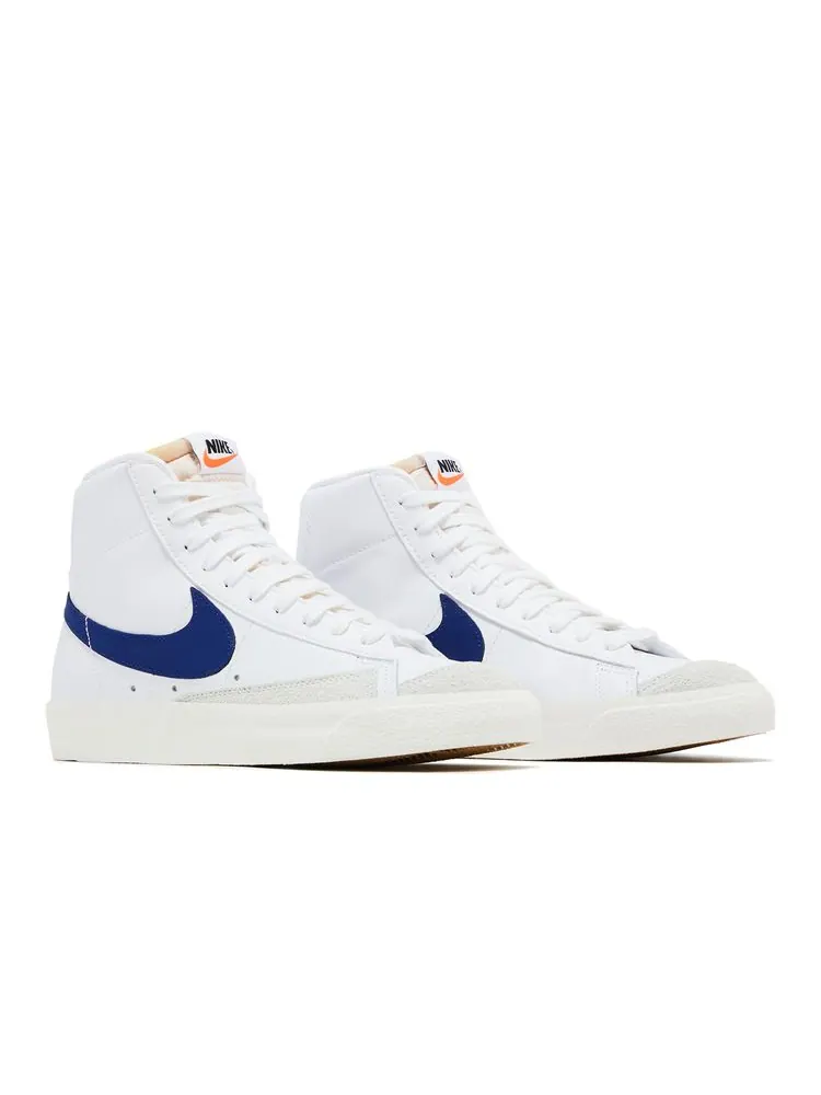 Кроссовки Blazer Mid '77 Vintage 'White Deep Royal Blue' — изображение 8 из 8, глубокий синий
