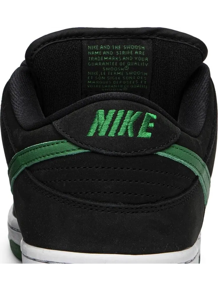 Кроссовки Nike Dunk Low Pro SB 'Black Pine' — изображение 7 из 8, зеленый