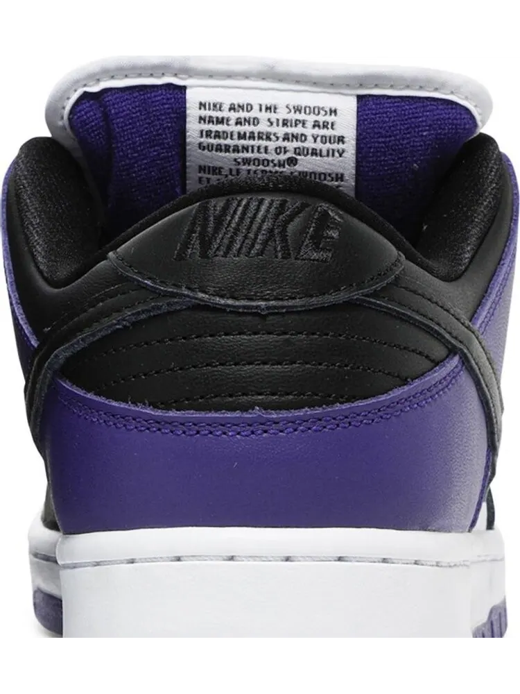 Кроссовки Nike Dunk Low SB 'Court Purple' — изображение 7 из 9, фиолетовый
