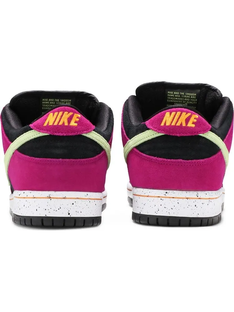 Кроссовки Nike Dunk Low Pro SB 'Red Plum' — изображение 6 из 10, красный