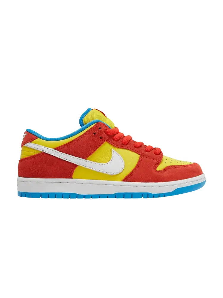 Кроссовки Nike Dunk Low Pro SB, Bart Simpson Sample — изображение 1 из 1, красный