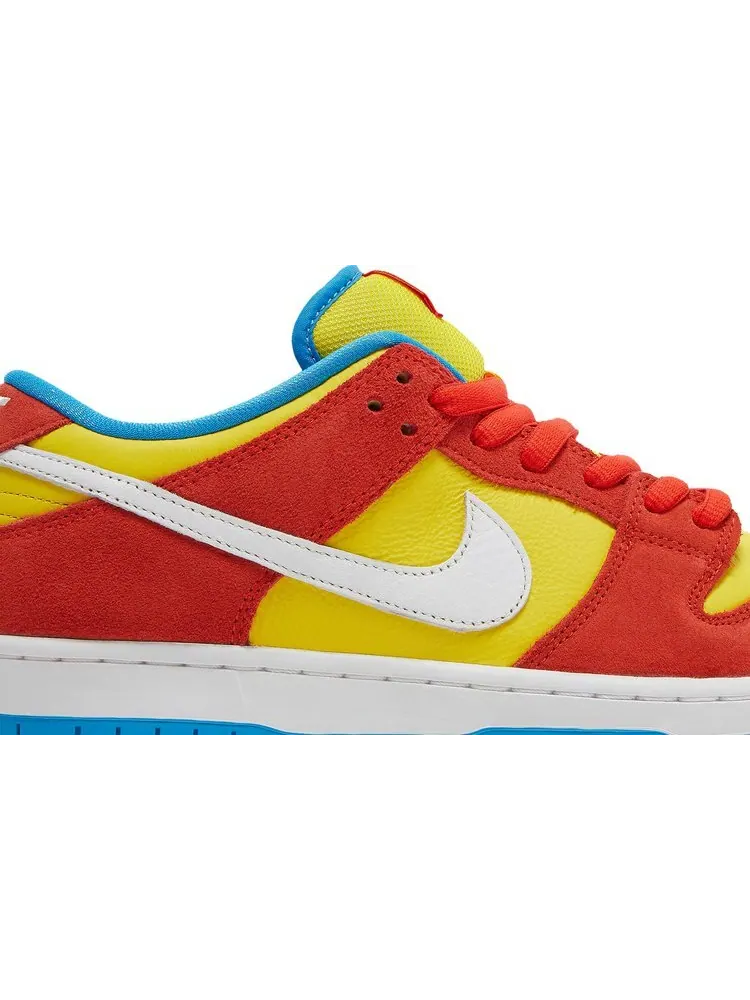 Кроссовки Nike Dunk Low Pro SB 'Bart Simpson' — изображение 2 из 8, красный