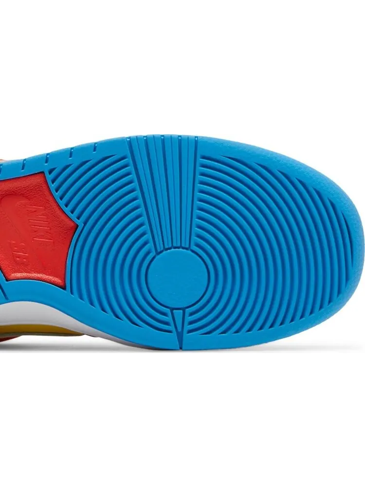 Кроссовки Nike Dunk Low Pro SB 'Bart Simpson' — изображение 5 из 8, красный