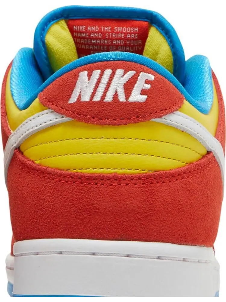 Кроссовки Nike Dunk Low Pro SB 'Bart Simpson' — изображение 7 из 8, красный