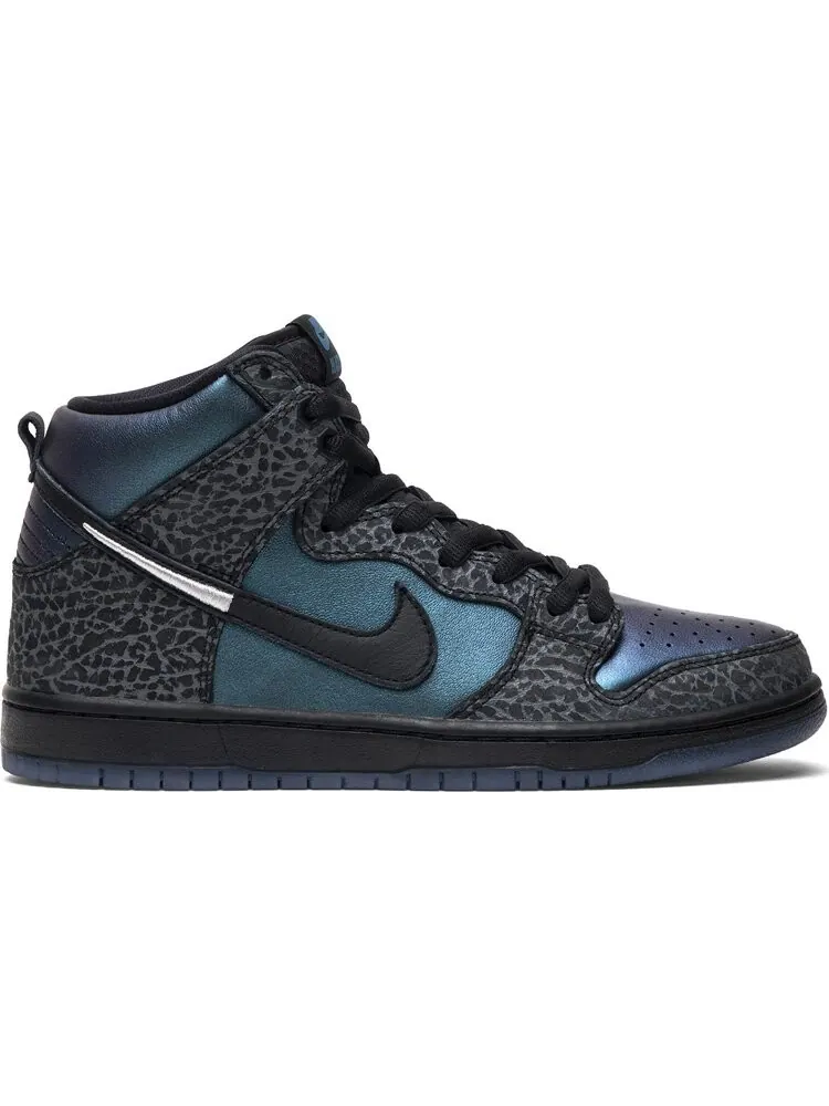 Кроссовки Nike Black Sheep x Dunk High SB 'Black Hornet' — изображение 1 из 8, черный