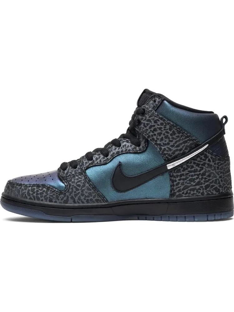Кроссовки Nike Black Sheep x Dunk High SB 'Black Hornet' — изображение 3 из 8, черный