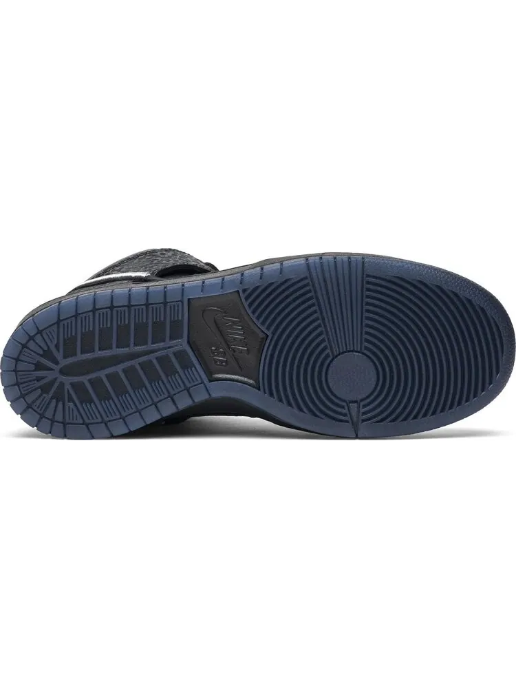 Кроссовки Nike Black Sheep x Dunk High SB 'Black Hornet' — изображение 4 из 8, черный