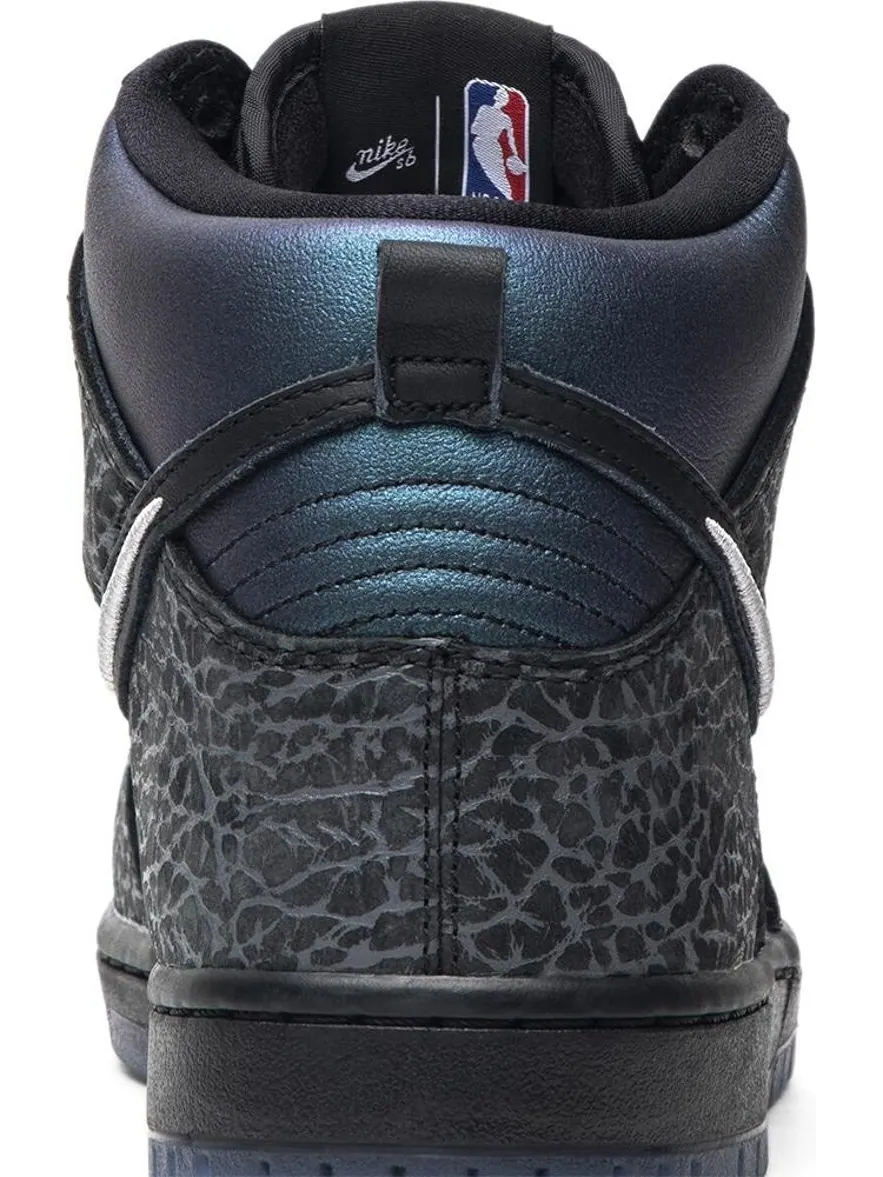 Кроссовки Nike Black Sheep x Dunk High SB 'Black Hornet' — изображение 7 из 8, черный