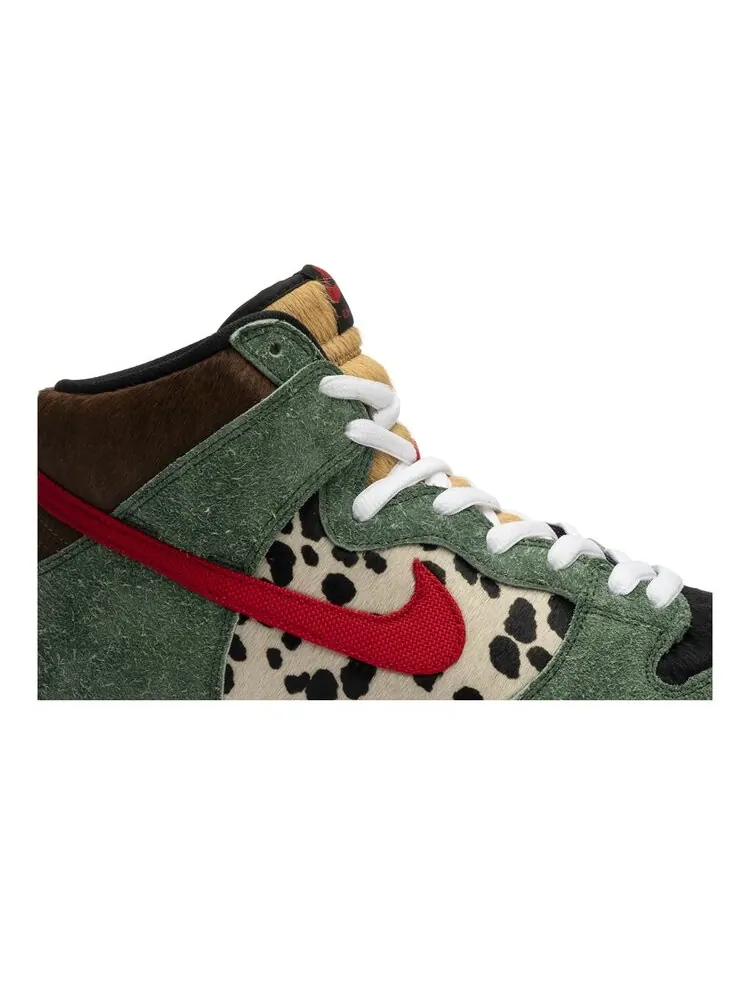 Кроссовки Nike Dunk High SB 'Walk The Dog' — изображение 2 из 4, зеленый