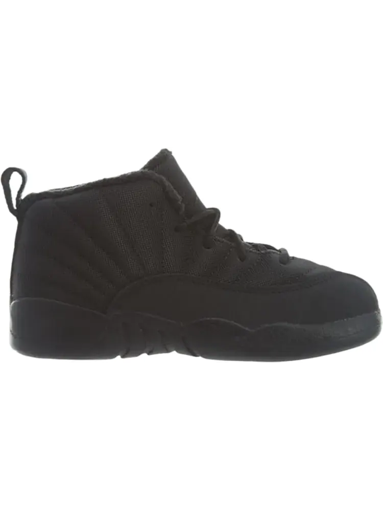 Кроссовки Air Jordan 12 Retro Winterized PS Triple Black — изображение 1 из 1, черный