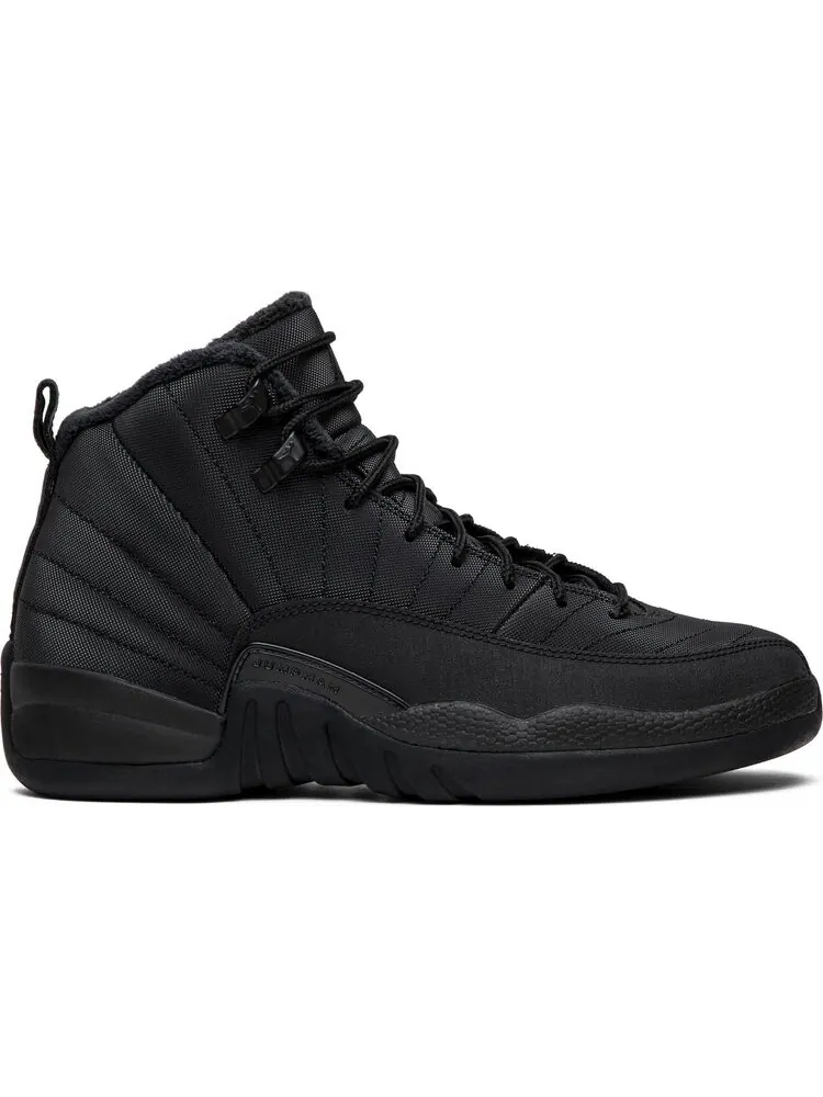 Кроссовки Air Jordan 12 Retro Winterized GS Triple Black — изображение 1 из 8, черный