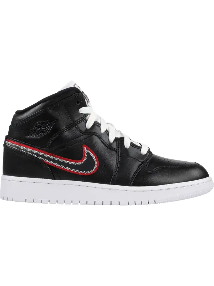 Кроссовки Air Jordan 1 Mid SE GS Maybe I Destroyed The Game — изображение 1 из 1, черный