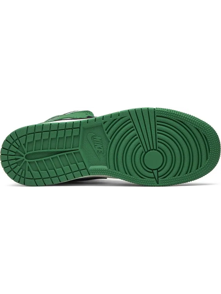Кроссовки Air Jordan 1 Mid SE GS Pine Green — изображение 4 из 8, зеленый