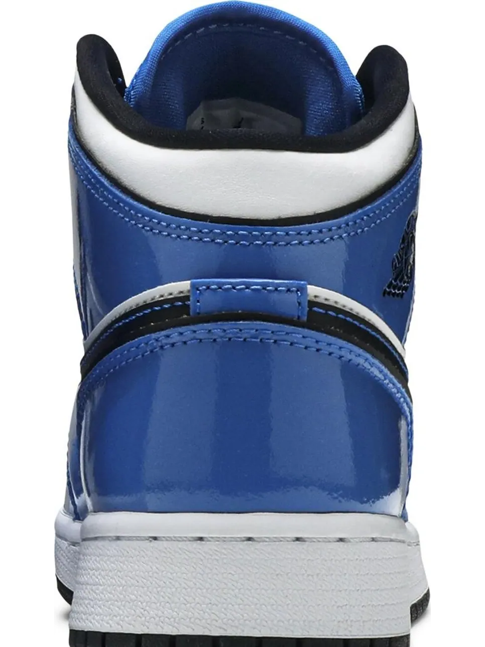 Кроссовки Air Jordan 1 Mid SE GS Signal Blue — изображение 7 из 8, синий