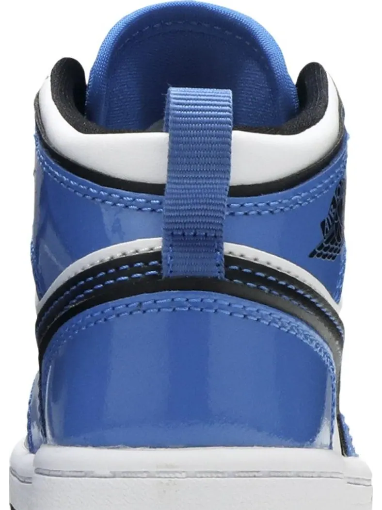 Кроссовки Air Jordan 1 Mid SE PS Signal Blue — изображение 7 из 8, синий