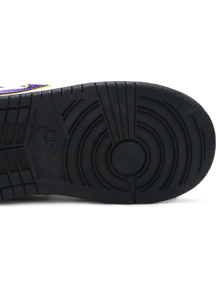 Кроссовки Jordan 1 Mid SE TD Black Field Purple — изображение 5 из 8, черный