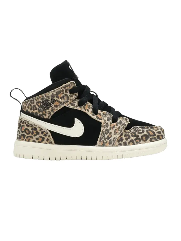 Кроссовки Air Jordan Air Jordan 1 Mid SE TD 'Cheetah' — изображение 1 из 9