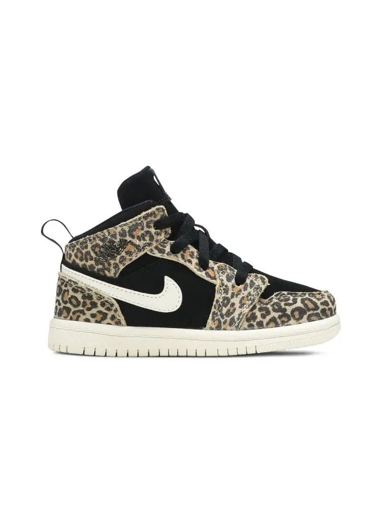 Кроссовки Air Jordan Air Jordan 1 Mid SE TD 'Cheetah' — изображение 2 из 9
