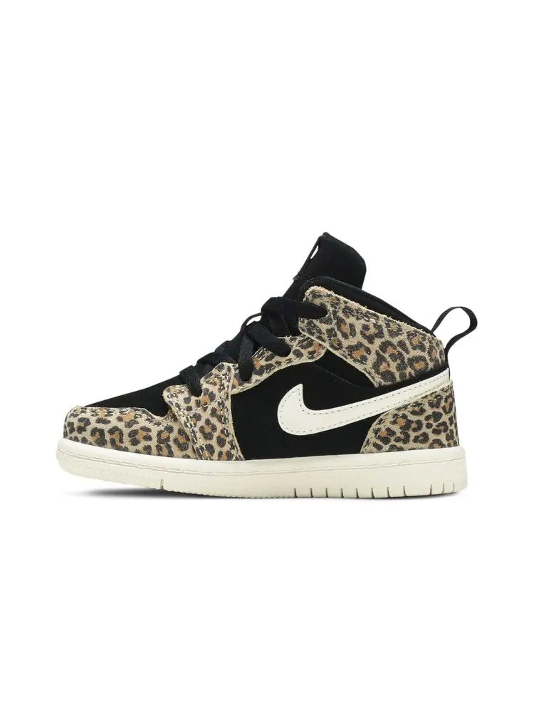 Кроссовки Air Jordan Air Jordan 1 Mid SE TD 'Cheetah' — изображение 4 из 9
