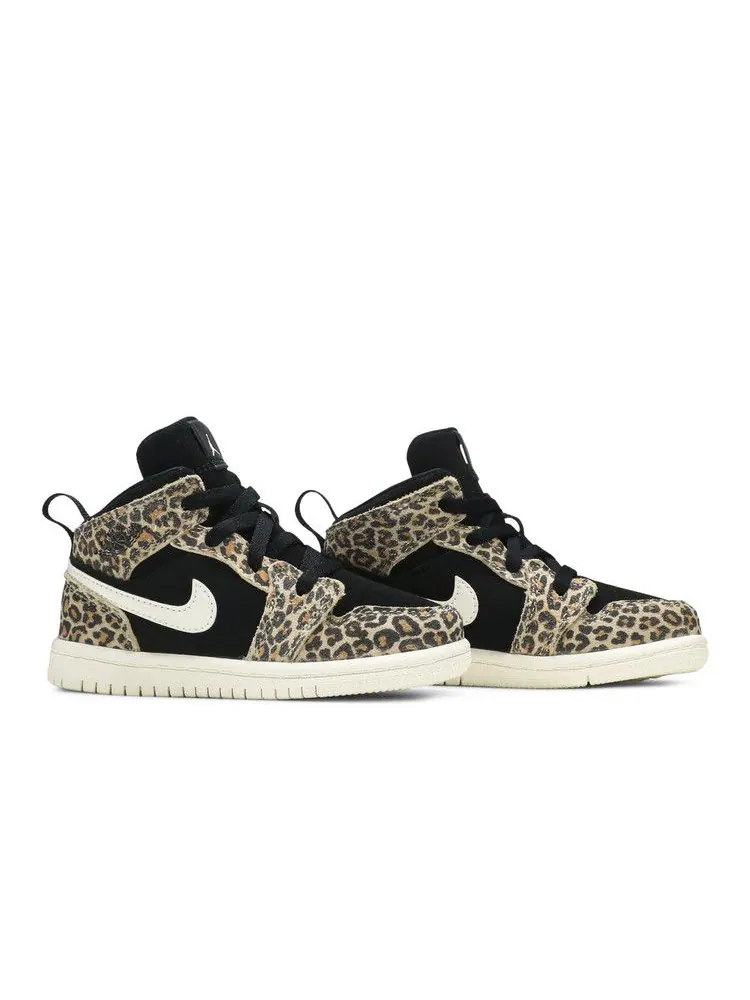 Кроссовки Air Jordan Air Jordan 1 Mid SE TD 'Cheetah' — изображение 9 из 9
