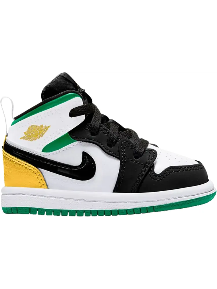 Кроссовки Air Jordan 1 Mid SE TD Oakland — изображение 1 из 1, белый