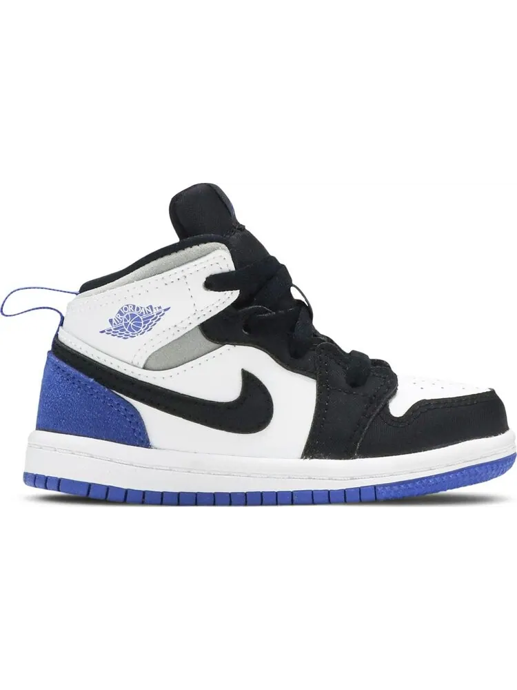 Кроссовки Air Jordan 1 Mid SE TD Royal Black Toe — изображение 1 из 8, синий