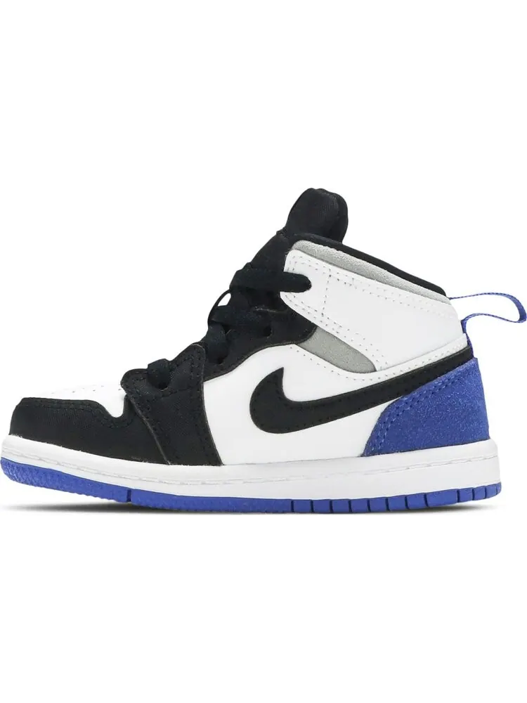 Кроссовки Air Jordan 1 Mid SE TD Royal Black Toe — изображение 3 из 8, синий