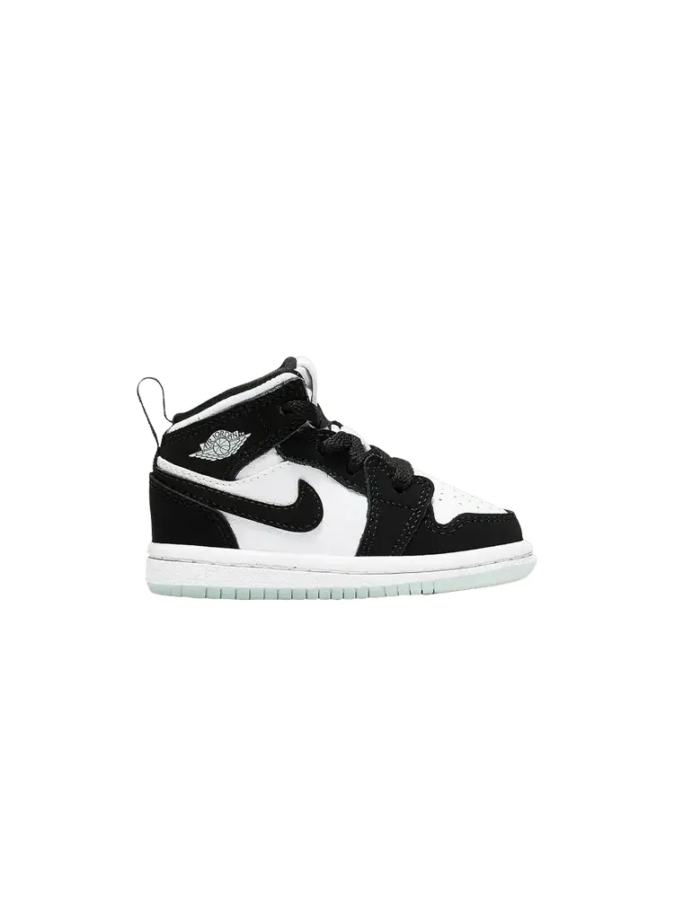 Кроссовки Air Jordan 1 Mid SE TD 'Glow in the Dark Panda' — изображение 1 из 1, черный