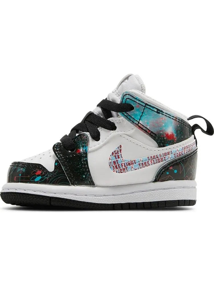 Кроссовки Air Jordan 1 Mid SE TD Take Flight — изображение 3 из 8, белый