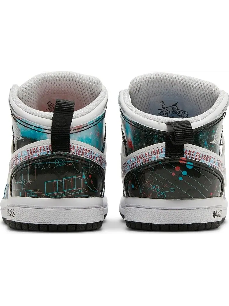 Кроссовки Air Jordan 1 Mid SE TD Take Flight — изображение 6 из 8, белый
